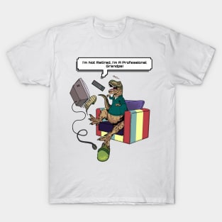 Dinosaur Grandpa T-Shirt